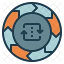 Circulation Chart Wheel Icon