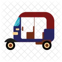 India Icon Rikshaw Motorcoach Icon