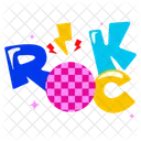 Rock Word  Icon