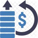 Roi Return On Investment Finance Icon