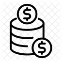 Roi Money Dollar Sign Icon