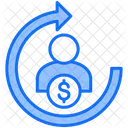 Roi Money Dollar Icon