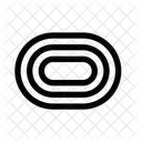 Running Track  Icon