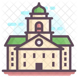 Rutgers University Building  Icon