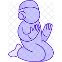 Salat Islamic Pray Icon