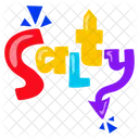 Salty Word  Icon