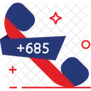 Samoa Code Samoa Country Code Icon
