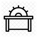 Saw Cutter Machine Icon