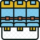 Row Seat Airplane Icon