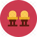 Seats Cinema Waiting Room Waiting Seats Icon