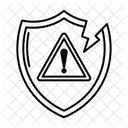Security Breach Alert  Icon