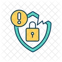 Security breach Icon