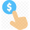 Dollar Select Money Currency Icon