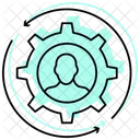 Self Transformation Color Shadow Thinline Icon Icon