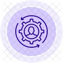 Self Transformation Line Icon Icon