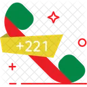 Senegal Code Senegal Country Code Icon