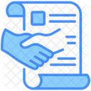 Settlement Deal Agreement Icon
