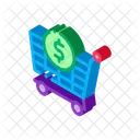 Cart Dollar Buy Icon