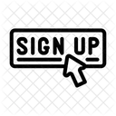 Sign Up  Icon
