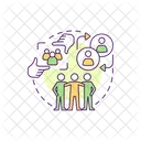 Micro Community Individual Approach Sense Of Community Icon