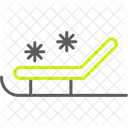 Sled Charismas Sleigh Icon