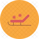 Sled Charismas Sleigh Icon
