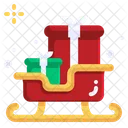 Sledge Christmas Xmas Icon
