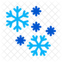 Snow Flakes Iceberg Icon