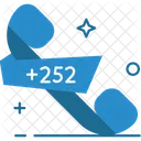 Somalia Code Somalia Country Code Icon