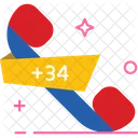 Spain Code Spain Country Code Icon