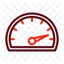 Speed Performance Speedometer Icon