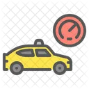 Speed Driving Self Driving Icon