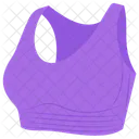 Sports Bra Bra Ladies Clothing Icon