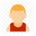 Sportsman Athlete Player Icon
