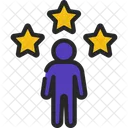 Star Person Actor Stars Icon