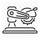Steel Cutter Fabrication Machine Icon