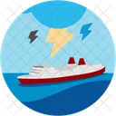 Storm Sea Ocean Icon