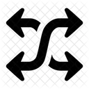 Suffle Arrows Exchange Shuffle Icon