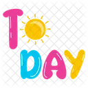 Sunny Today  Icon