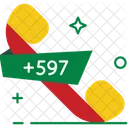 Suriname Code Suriname Country Code Icon