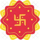 Diwali Rangoli Celebration Decoration Icon