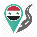 Syria Flag Icon