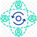 Teamwork Team Network Group Icon