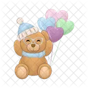 Teddy Bear Bear Toy Icon
