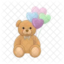 Teddy Bear Bear Toy Icon