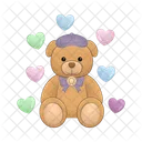 Teddy Bear Bear Toy Icon