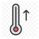 Temperature Thermometer Higher Icon