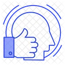 Positive Interaction Appreciation Thumbs Up Icon