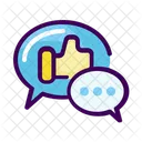 Business Testimonial Chat Icon