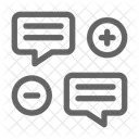 Testimonial Quote Review Icon